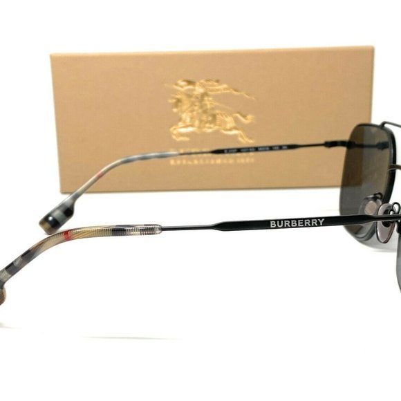 Burberry Matte Square 56mm Sunglasses - Picture 2 of 4